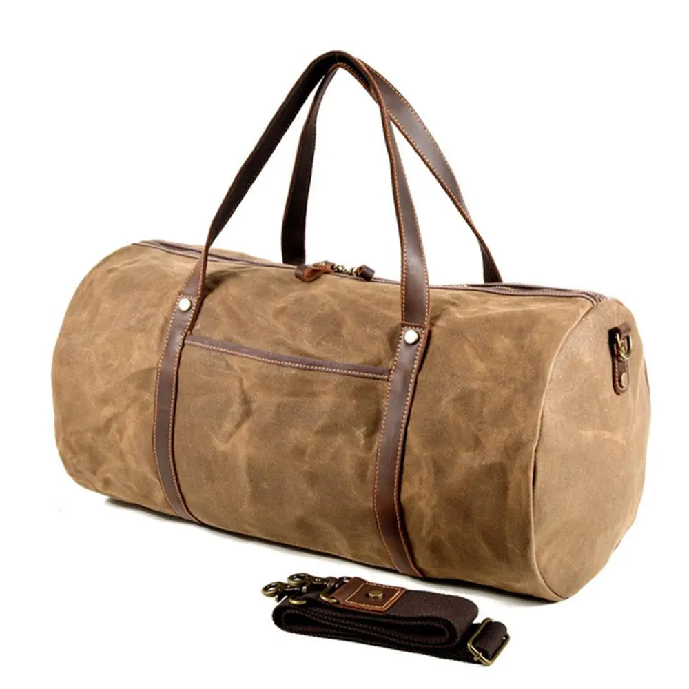 Waxed Canvas Travel Bag