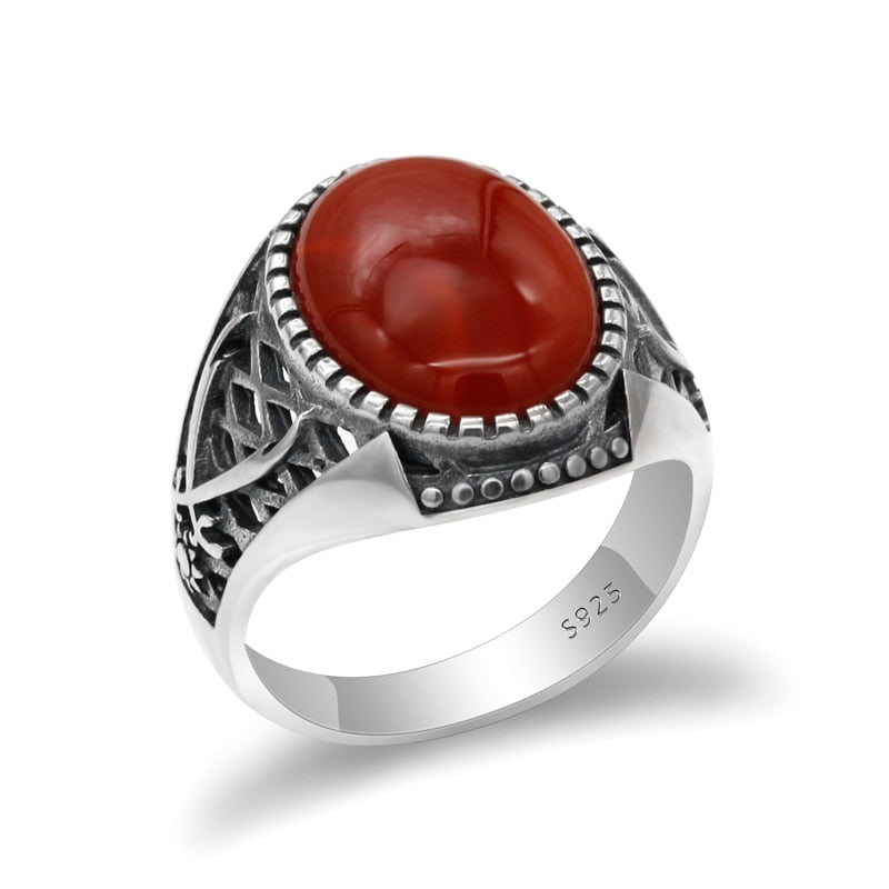 LMS Onyx Stone Craft Ring
