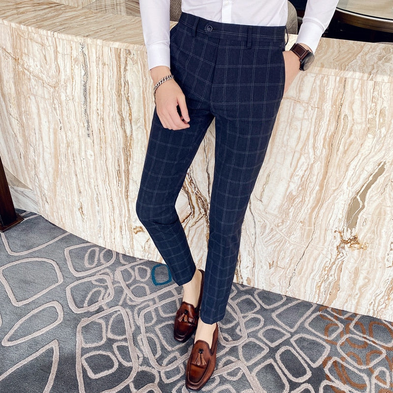 Legend Men Plaid Pants