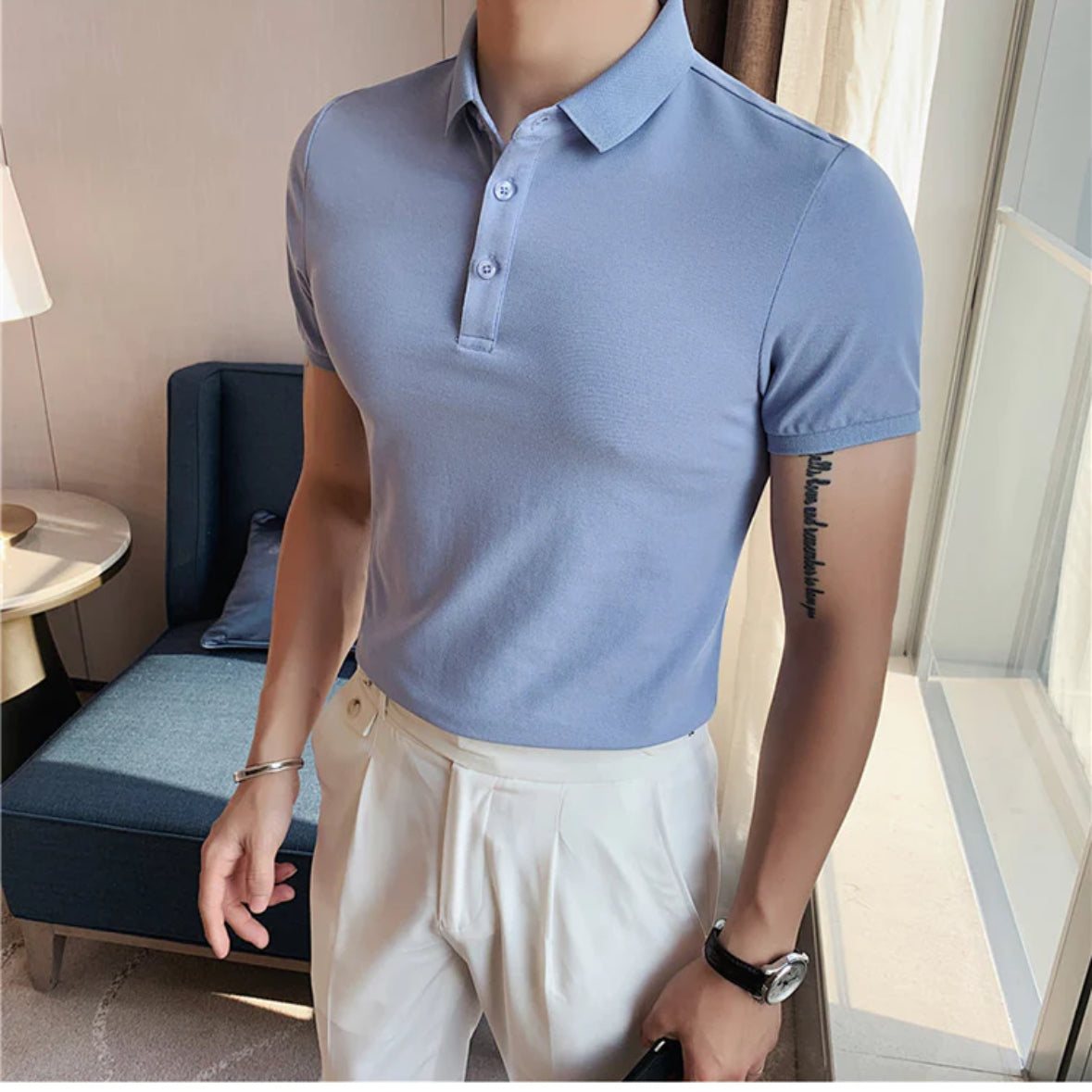 LMS Slim Fit Leisure Shirts
