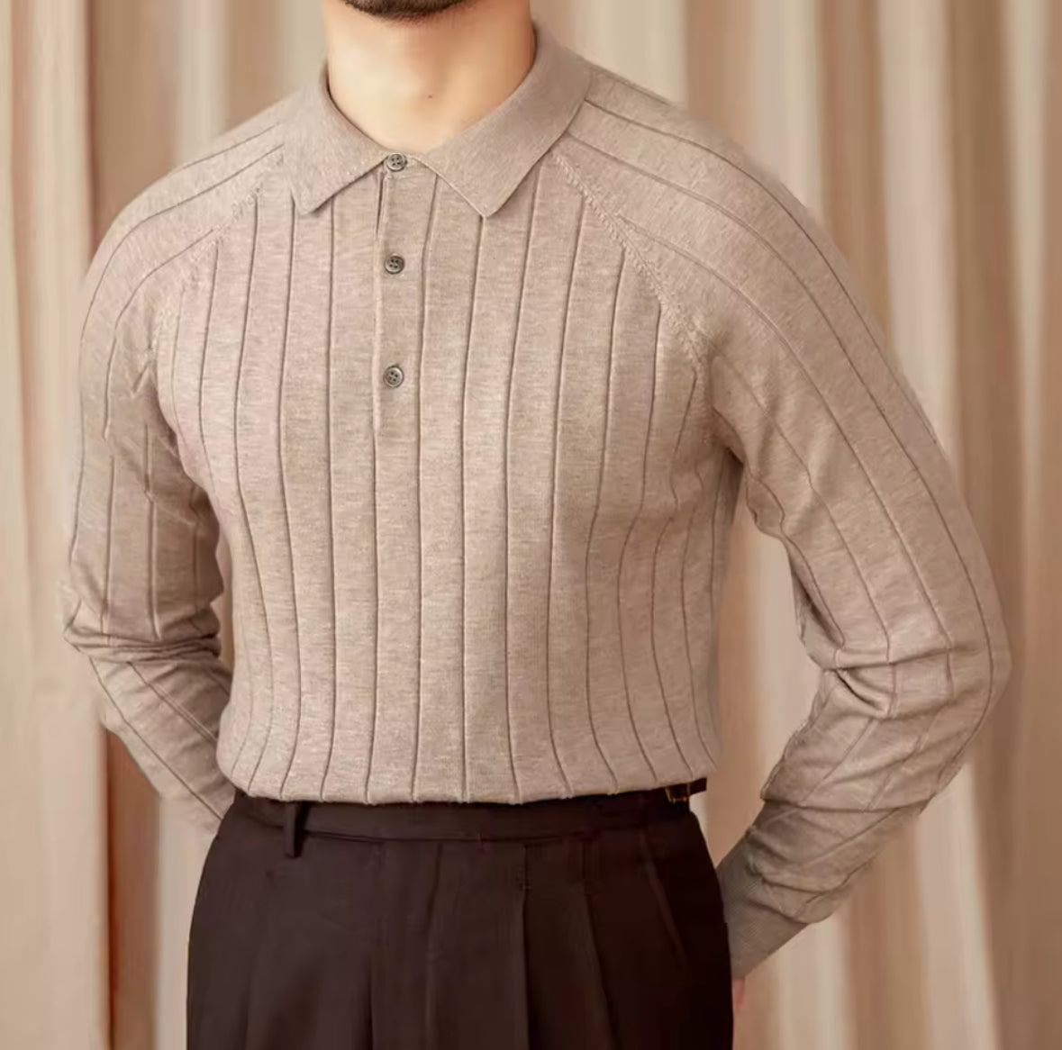 British Mulberry knit Sweater