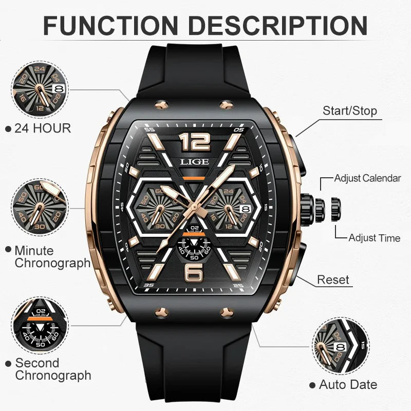 Relogio Masculino Quartz Wristwatch