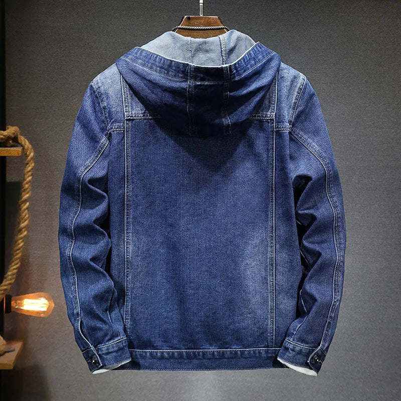 D-Street Hooded Denim Jacket
