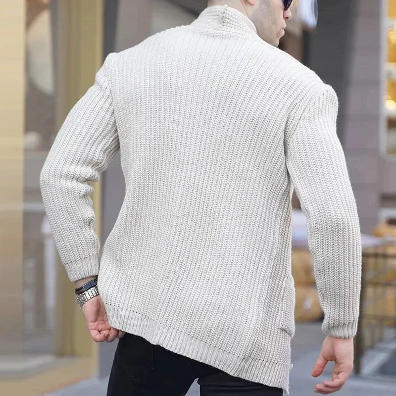 Casual Slim Stand Collar Sweater