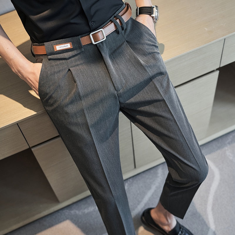 Fashion Skinny Suit Pants