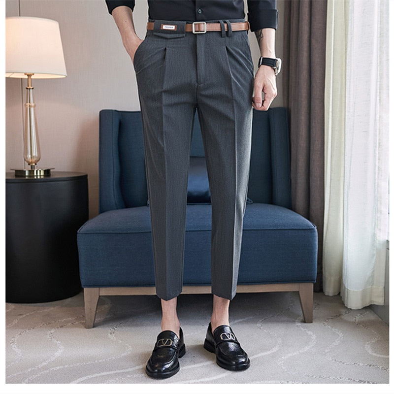 Fashion Skinny Suit Pants