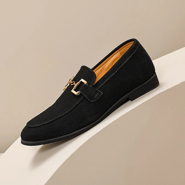 LMS Suede Loafer Shoes