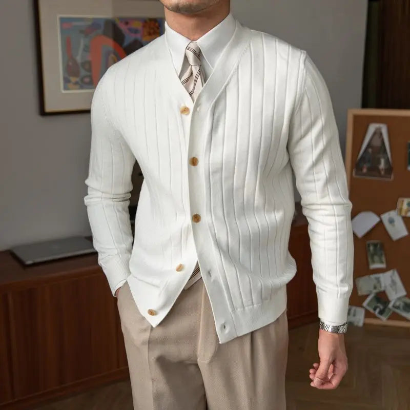 LMS V-Neck Casual Sweaters