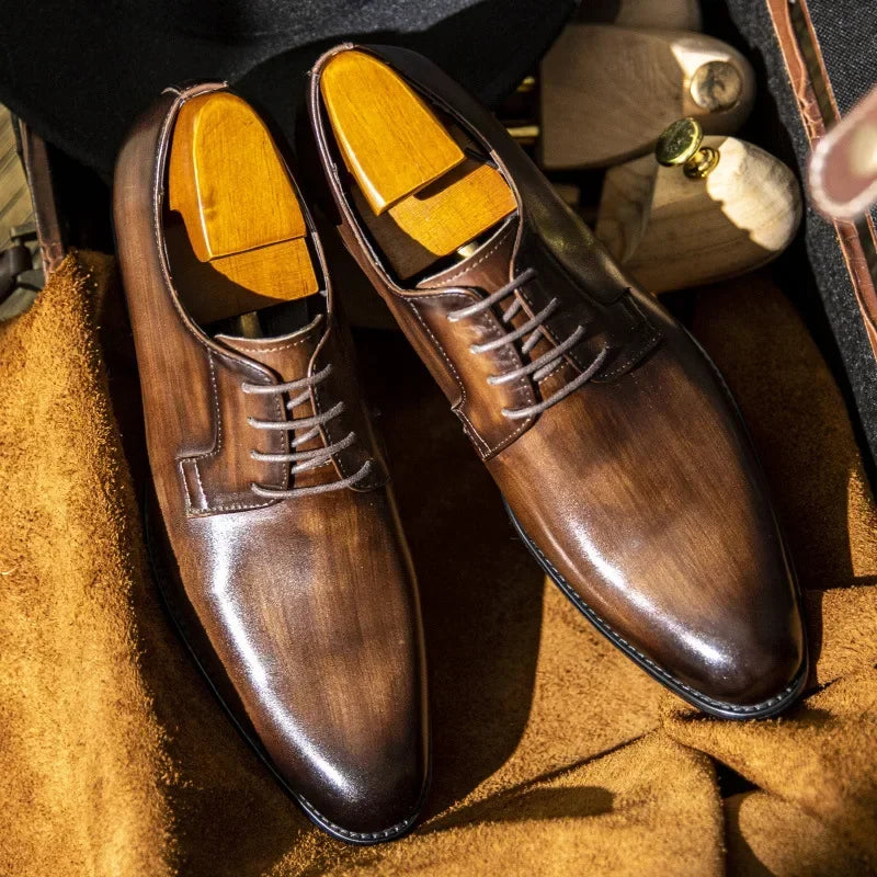 Pointed Oxford Shoe