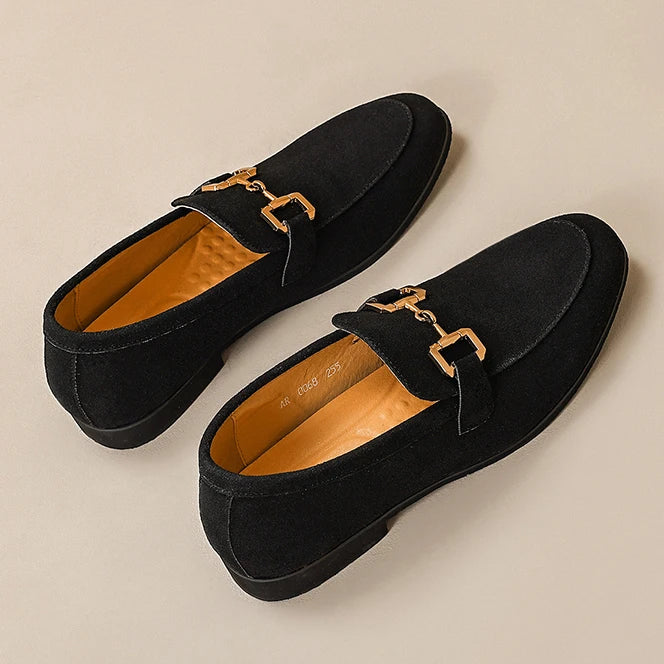 LMS Suede Loafer Shoes
