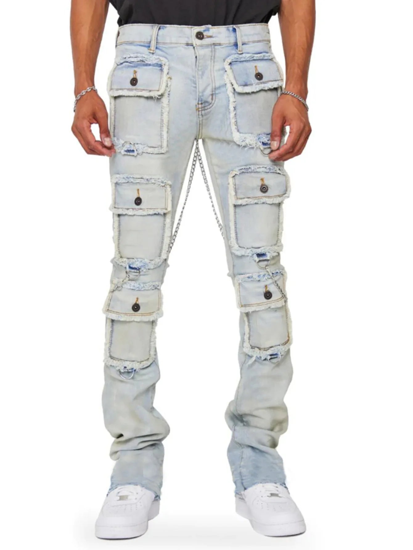 LMS Multi Pockets Slim Fit Jeans