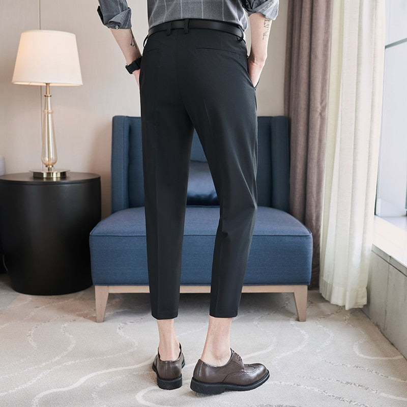 Fashion Skinny Suit Pants