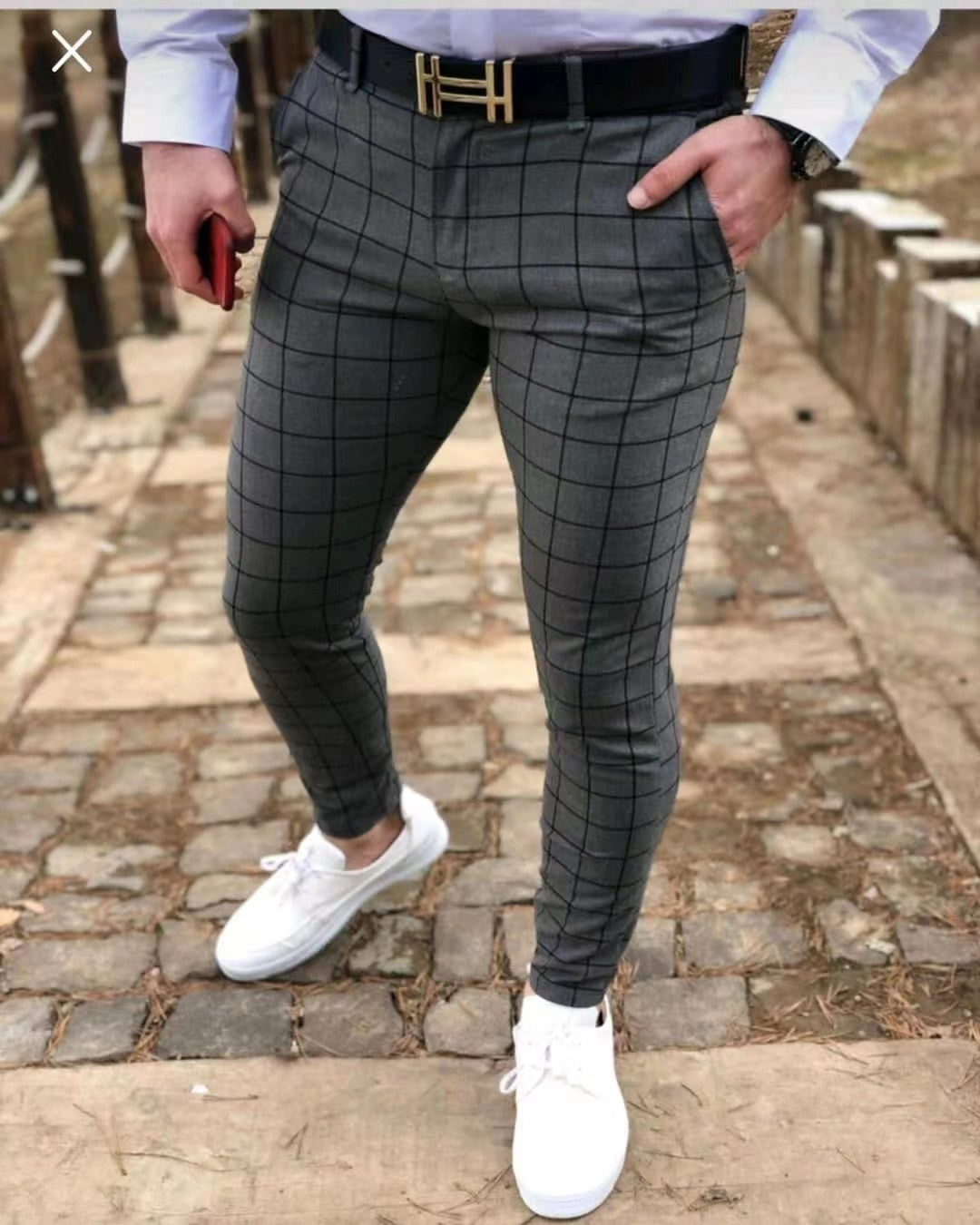 LMS Casual Plated Pants