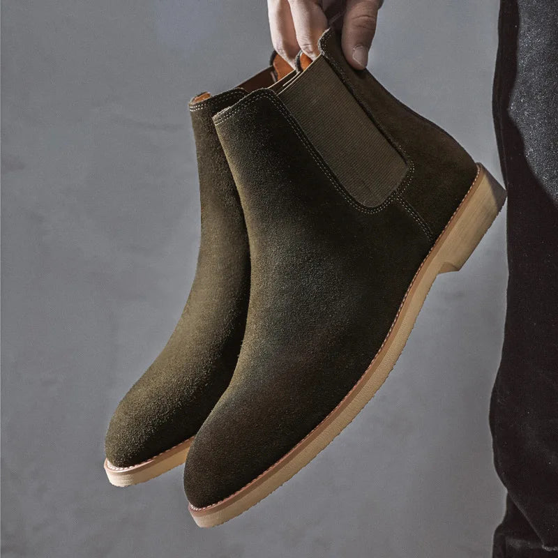 LMS Suede Leather Boots