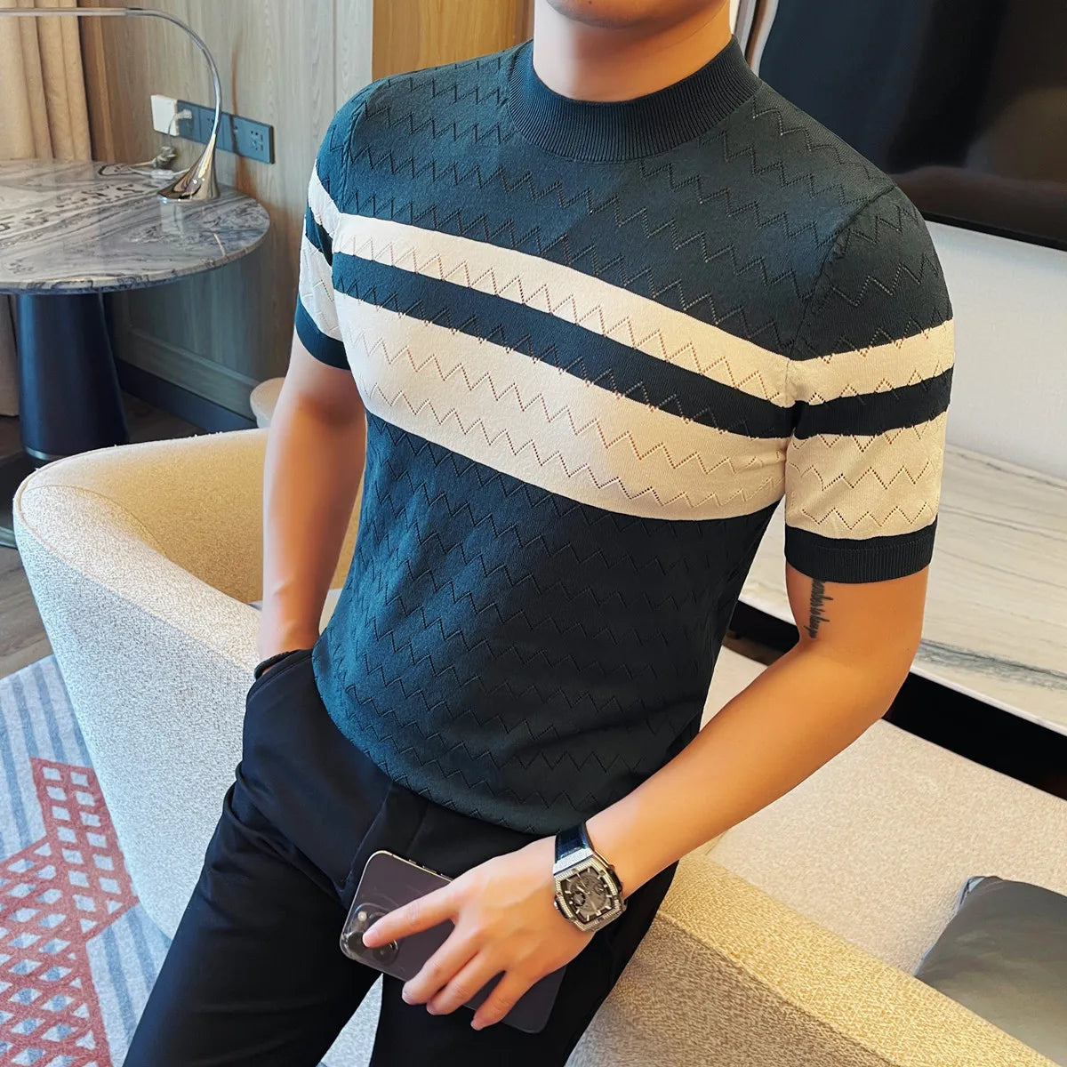 Classic Knitted Everyday T-shirt