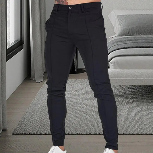 Adjustable Waist Slim Pant