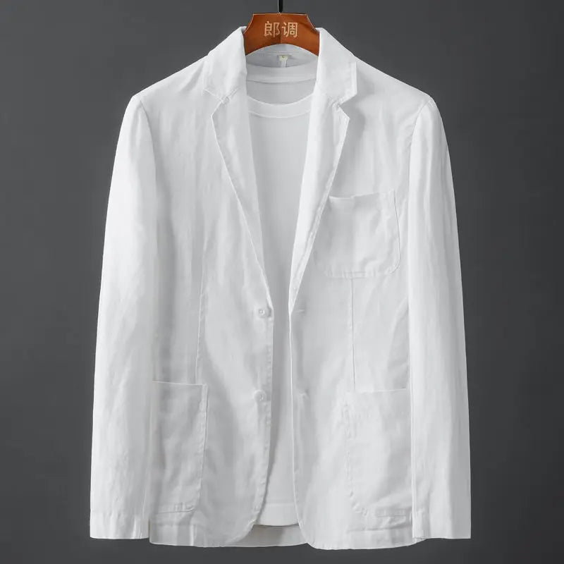 Classic Italy Linen Blazer