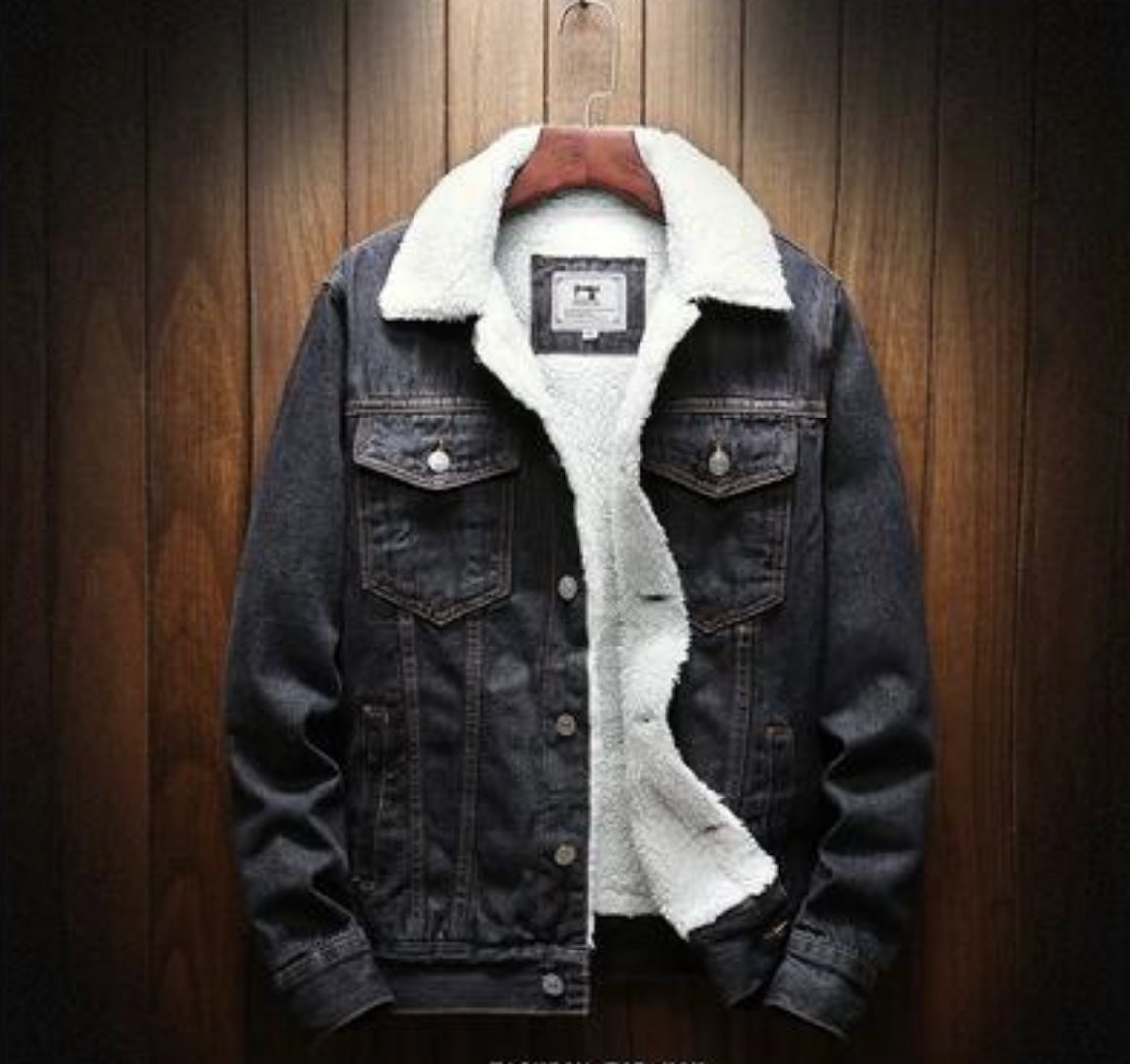 Thick Winter Denim Jean Jackets