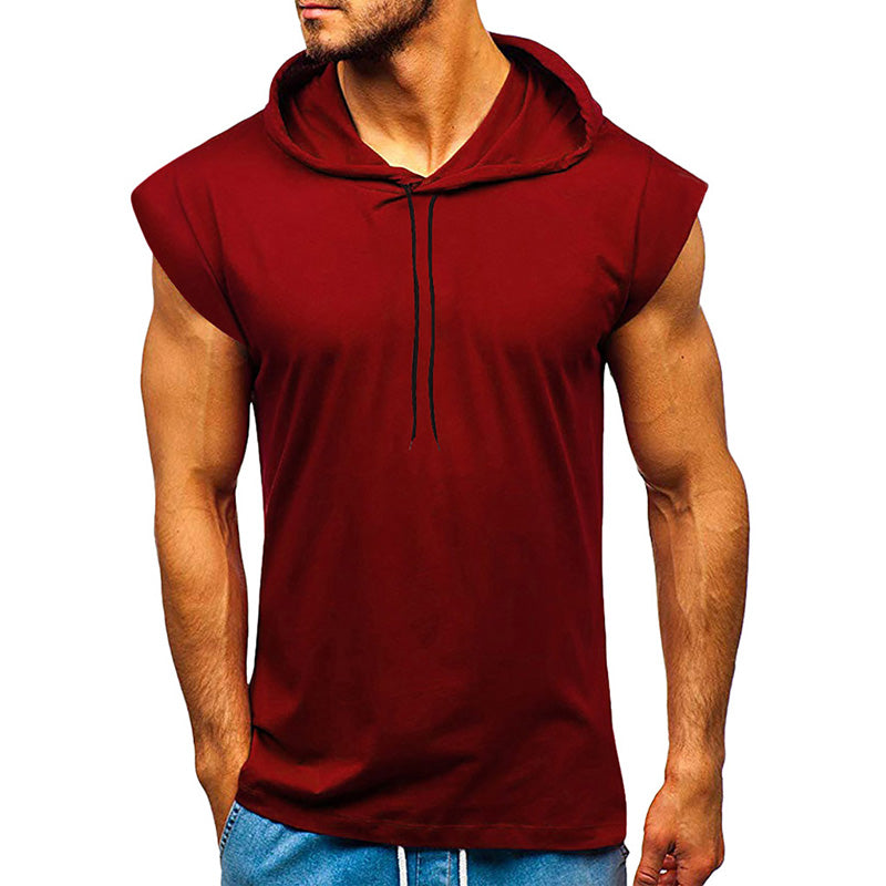 Slim Fit Armless Hoodies