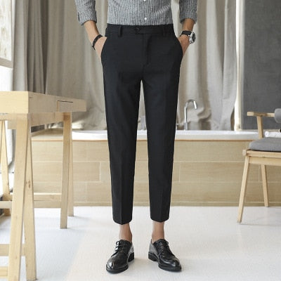 LMS Ankle Length Suit Pants