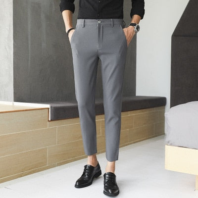 LMS Ankle Length Suit Pants