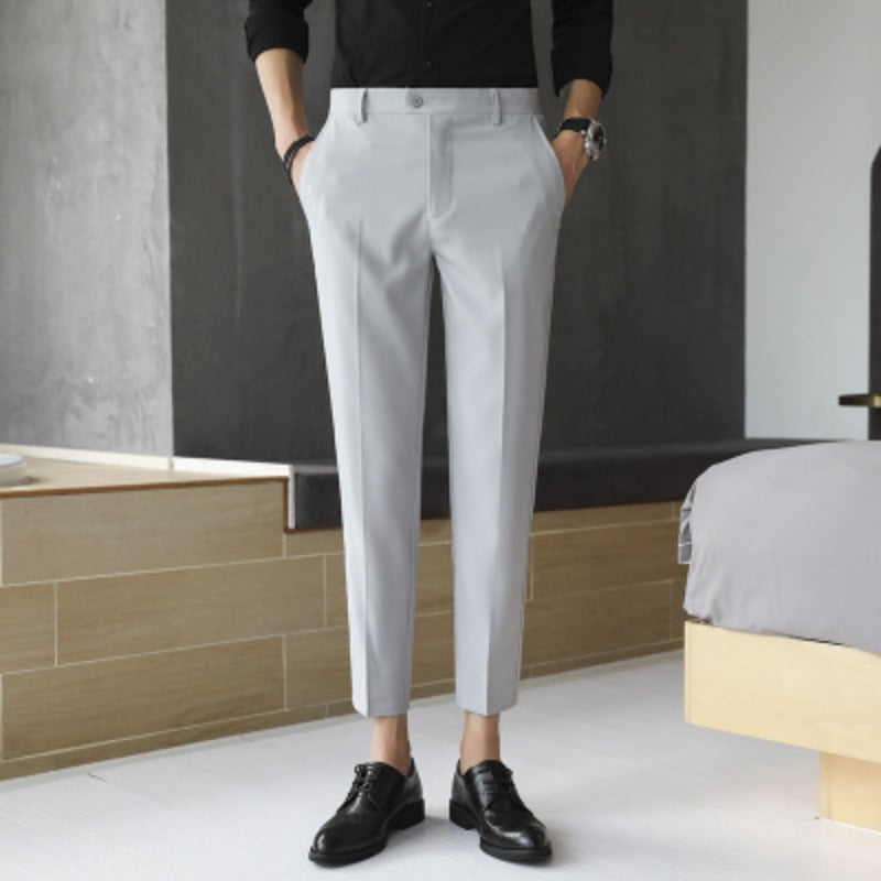 LMS Ankle Length Suit Pants