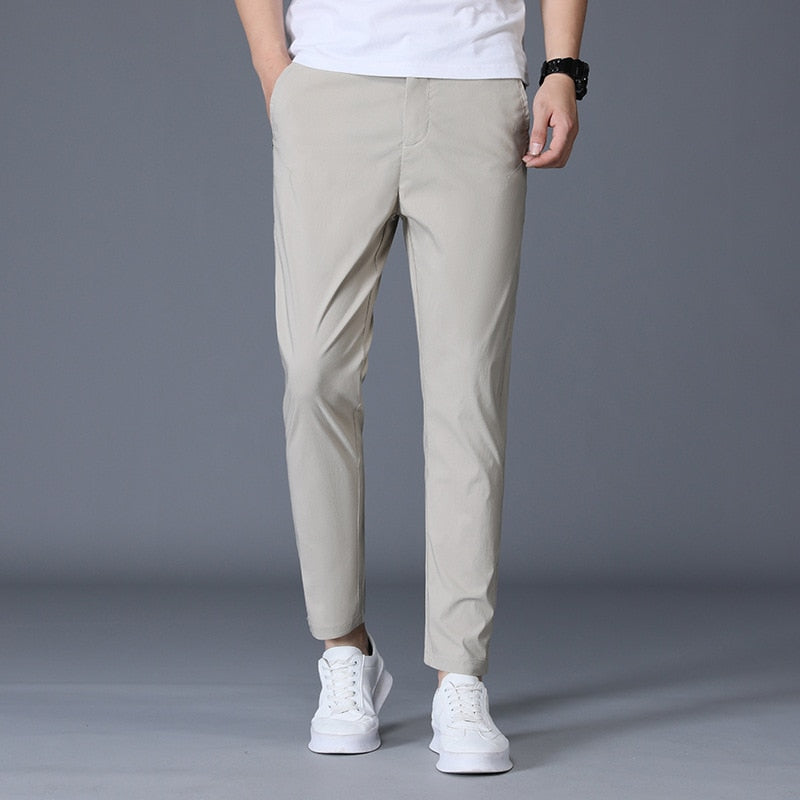 Ankle Length Casual Suit Pants