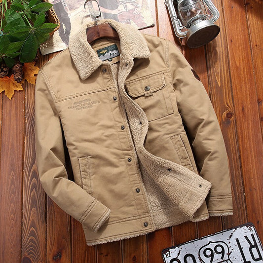 LMS Corduroy Denim Winter Jacket