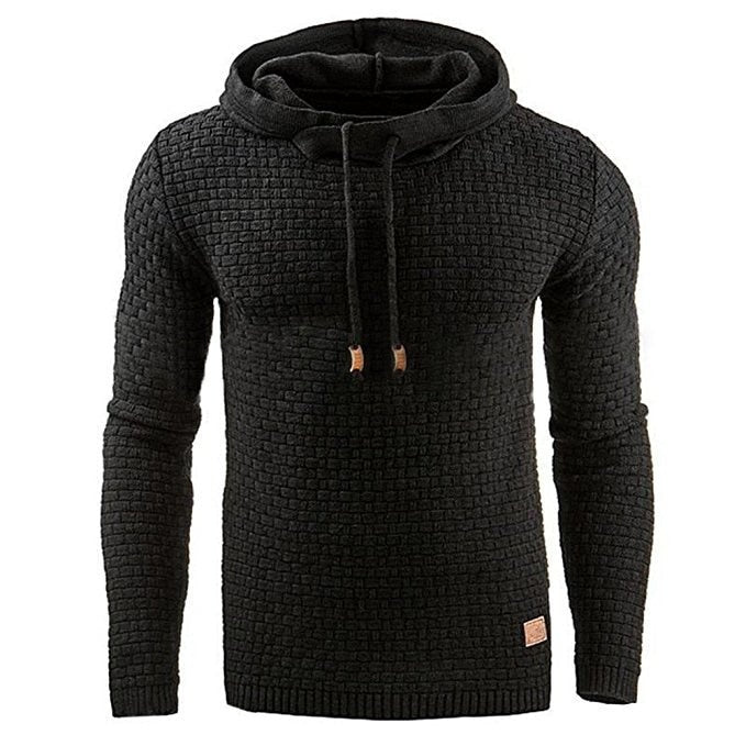 Plaid Hooded Sweatshirt