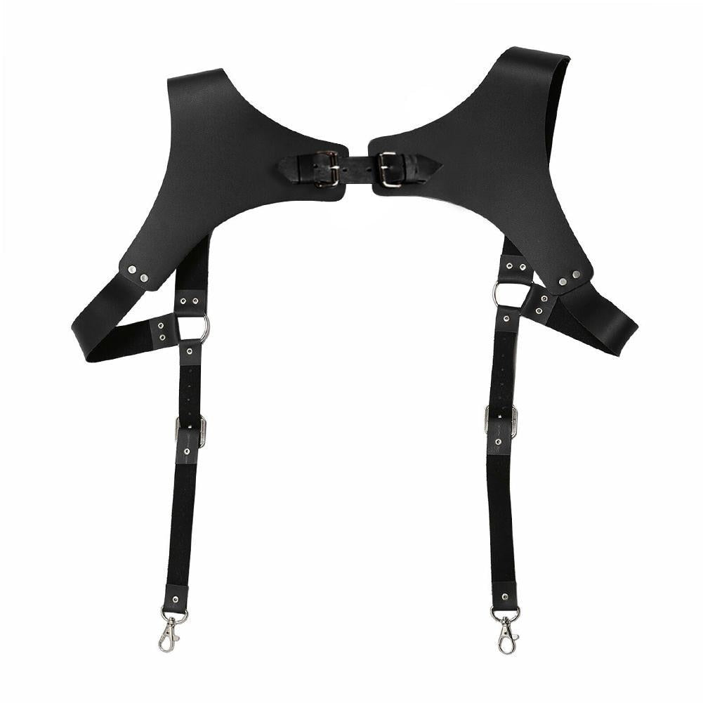 LMS Style Leather Straps Suspenders