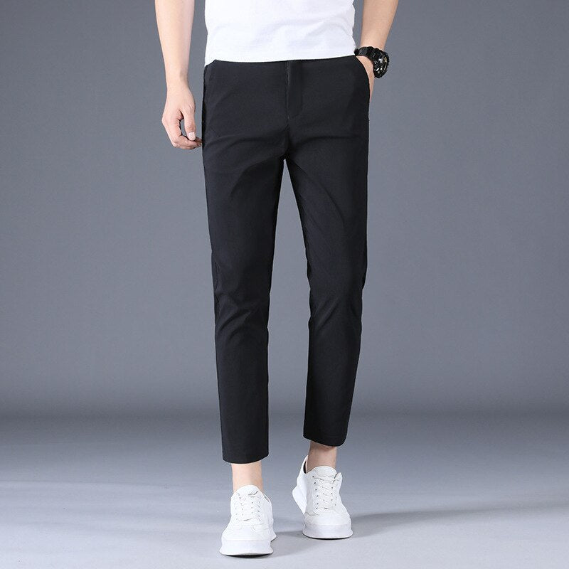 Ankle Length Casual Suit Pants