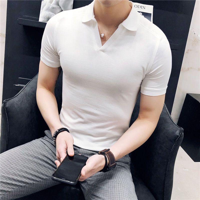 British Solid Short Sleeve Polo Shirt