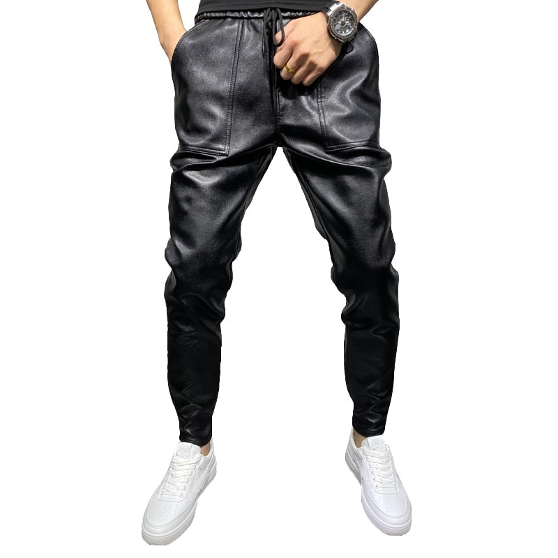 LMS PU Leather Pants