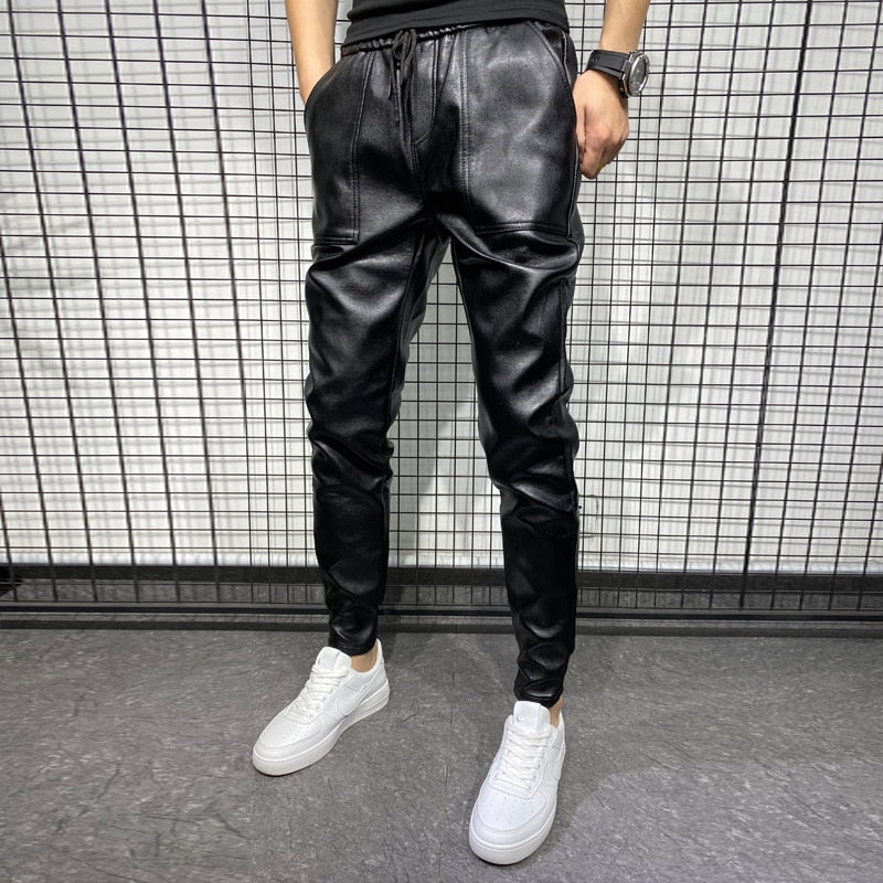 LMS PU Leather Pants