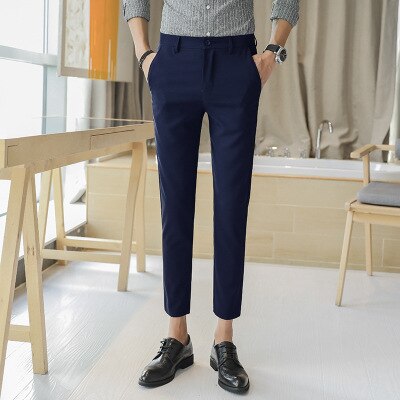 LMS Ankle Length Suit Pants