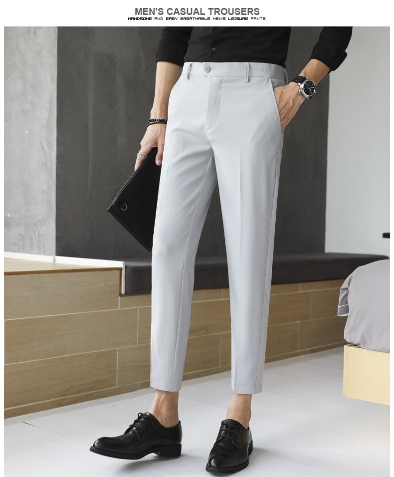 LMS Ankle Length Suit Pants