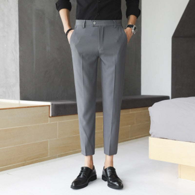 LMS Ankle Length Suit Pants