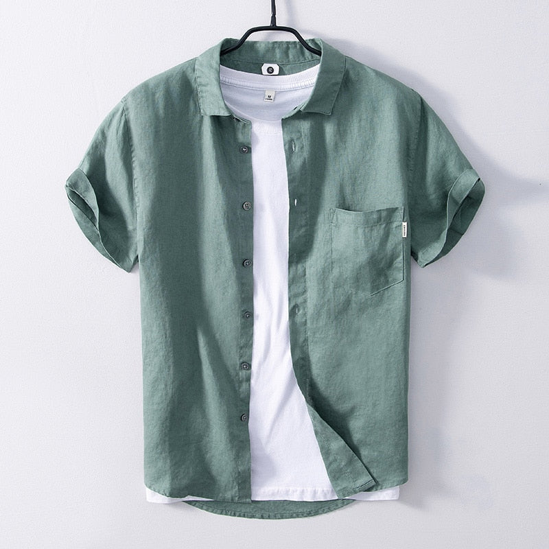 Linen Short Sleeve Shirt