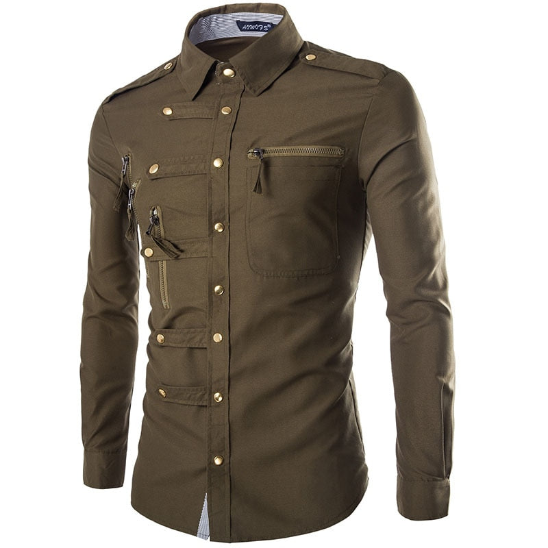 LMS Stylish Cargo Shirt