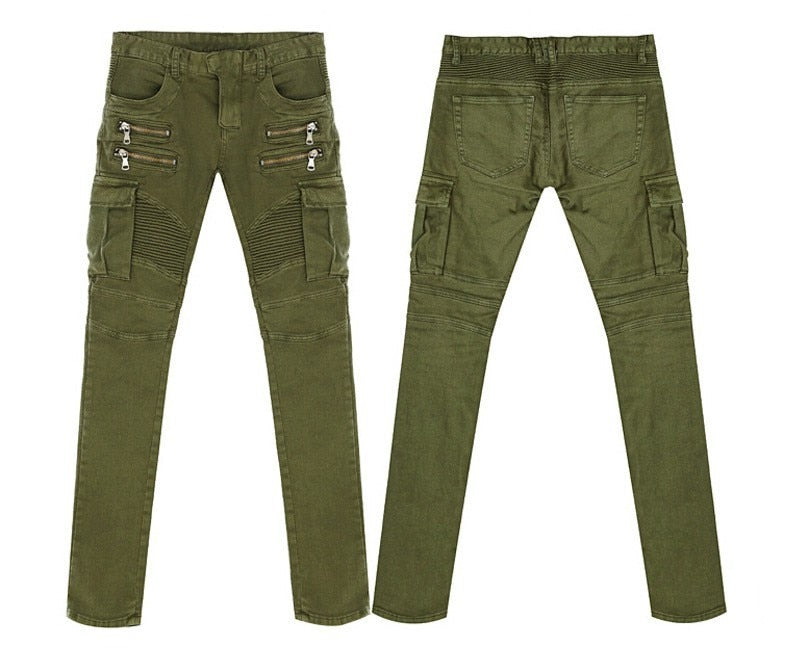LMS Biker Skinny Cargo Pants