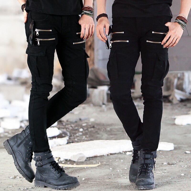 LMS Biker Skinny Cargo Pants