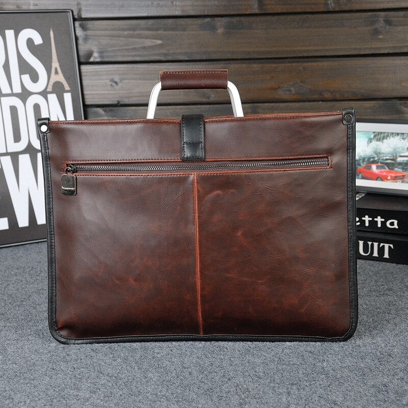 Vintage Messenger Leather Bag