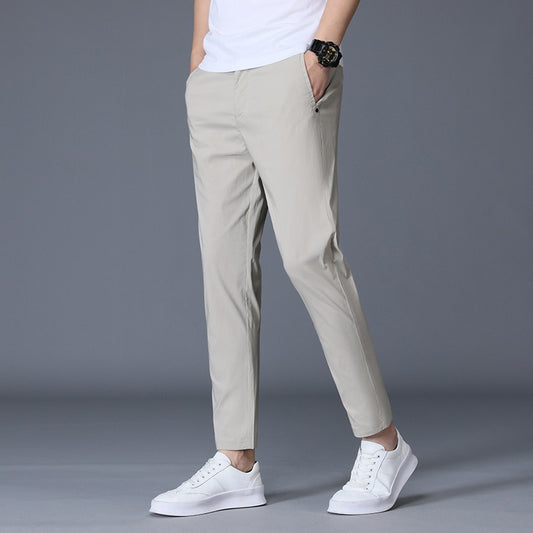 Ankle Length Casual Suit Pants