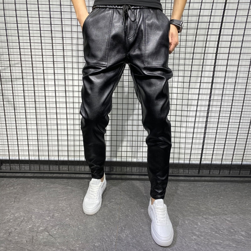LMS PU Leather Pants