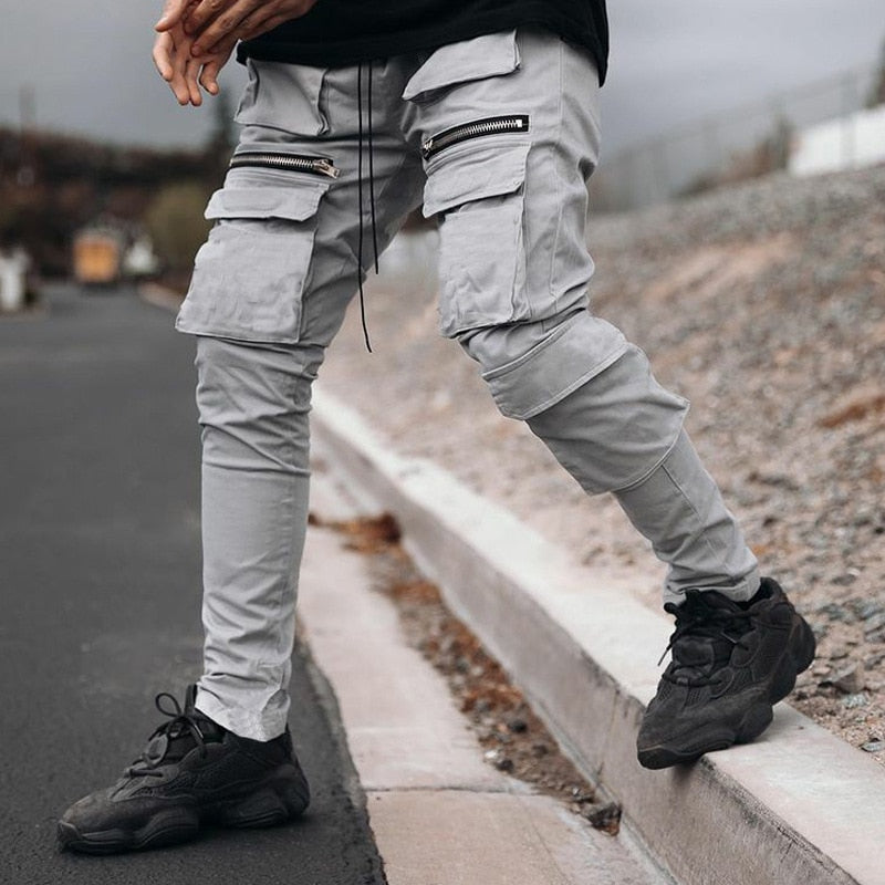 LMS Streetwear Multi-Pocket Pants