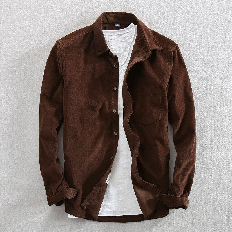 LMS Corduroy Retro Shirts