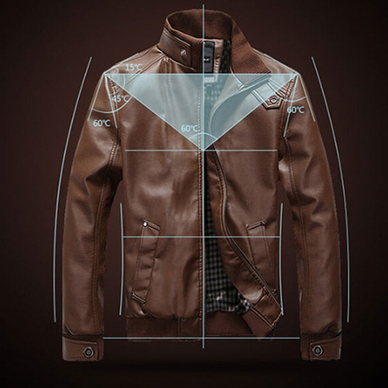 LMS Casual Leather Jackets