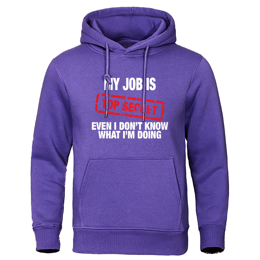 LMS Letter Print Hoodies Sweatshirt