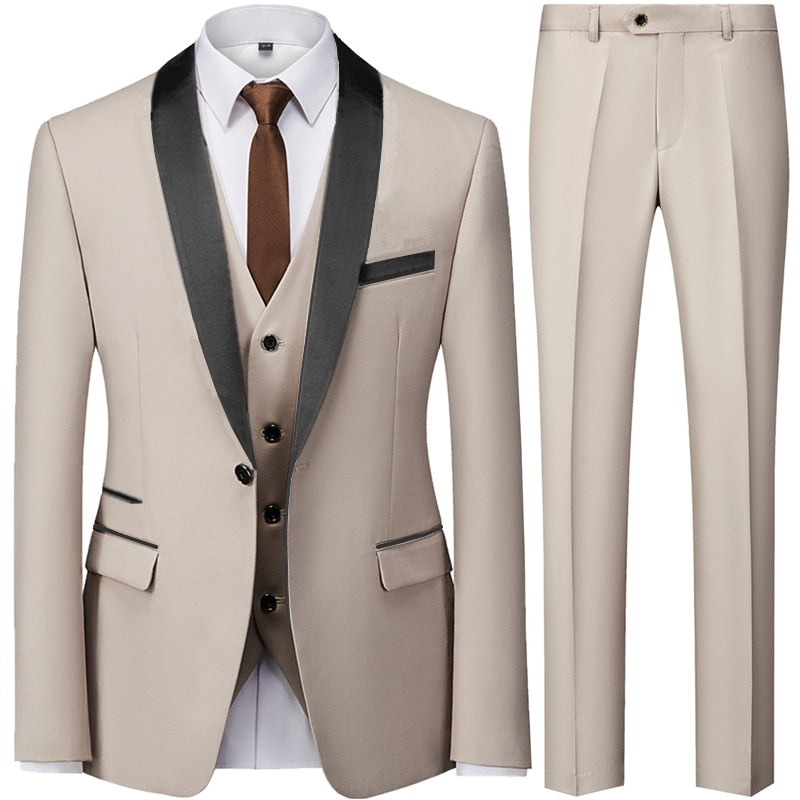 Business Casual 3 Pieces Set Suits