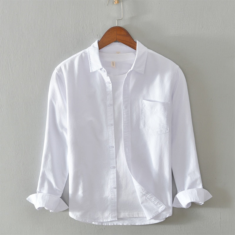 LMS Slim Fit Oxford Long Sleeve Shirt